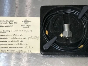 Bruel & Kjaer Accelerometer Typ 4332 geprüft mit Funktionsgarantie - Bild 1 von 5