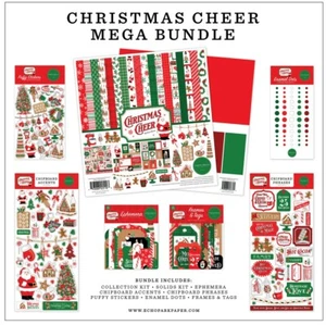 Carta Bella Paper CHRISTMAS CHEER Scrapbooking Mega Bundle - Picture 1 of 1