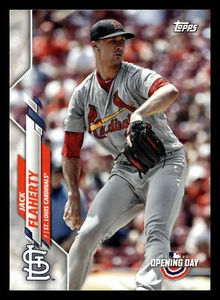 Jack Flaherty 2020 Topps Opening Day #76 St. Louis Cardinals Buy10get5FREE - Picture 1 of 2