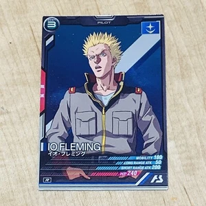 Gundam card Bandai Single card Made in japan 1 piece IO FLEMING - Picture 1 of 4