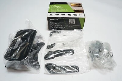 New Mount-It! MI-2829XL Compact Full-Motion TV Wall Mount for up to 50" Displays - Image 1 of 3