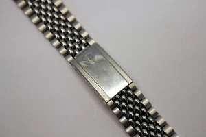 frühe 60er Jahre Edelstahl ANKER LOGO Taucheruhr ARMBAND BOR Diver 19mm - Bild 1 von 11