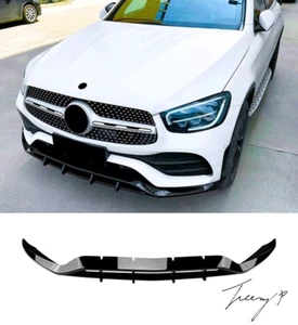 Paraurti anteriore Mercedes Classe GLC C253 X253 AMG Line nero lucido labbro 2019 - Foto 1 di 4