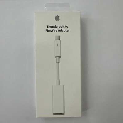 OFFICIAL GENUINE APPLE THUNDERBOLT TO FIREWIRE ADAPTER A1463 MD464ZM/A MD464LL/A - Image 1 of 4