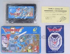 FAMICOM NES FC"DRAGON QUEST II 2"WARRIOR ENIX BOXED JAPAN-2