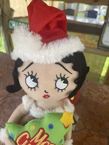 Betty Boop Merry Christmas 19" Plush Soft Toy Stuffed Animal - Picture 1 of 6