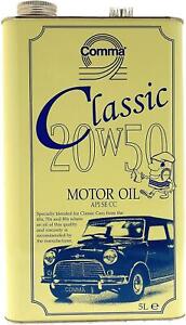 Comma - Classic Motor Oil Car Engine Performance 20W50 Old Engines - 5L
