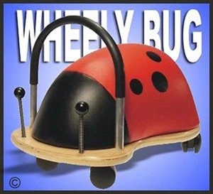 NEW ORIGINAL SMALL WHEELY BUG LADY BUG LADY BIRD LADYBUG Toddler Ride-On Toy - Picture 1 of 1
