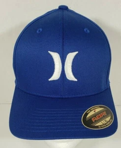 Hurley Men's One and Only Flex Fit Hat Cap HNHM0002 442 BLUE - Picture 1 of 4