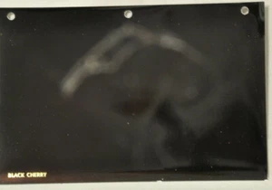 Jaguar Black Cherry showroom Sample on Paper stock 10" x 6.5" - Picture 1 of 1