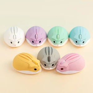 Wireless Computer Mouse Hamster Cute USB Optical Mini 1200DPI Laptop Small Mice - Picture 1 of 25
