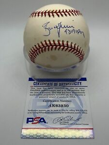 Ben Grieve 1998 AL ROY A's Signed Autograph Official OMLB Baseball PSA DNA *30