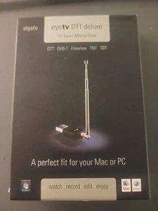 Tuner TV-TNT (DVB-T) USB PC/MAC Elgato eyeTV DTT Deluxe neuf en boite complète - Photo 1/3