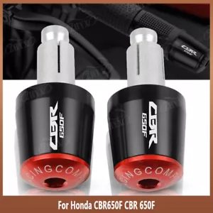 7/8'' 22MM Handle Bar Cap End Plugs Motorcycle For Honda CBR650F CBR 650F New - Picture 1 of 14