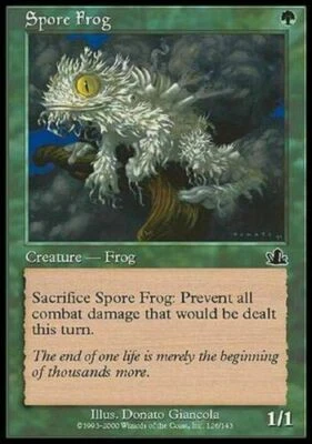 1x SPORE FROG - Prophecy/commander - MTG - NM - Magic the Gathering - Image 1 of 2