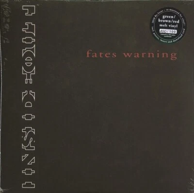 SEALED Fates Warning - Inside Out  Green Brown Red  melt Vinyl / 100 LTD METAL - Image 1 of 2