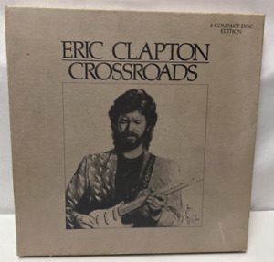 ERIC CLAPTON Crossroads 1988 4-CD Boxed Set Box with Book No CD's