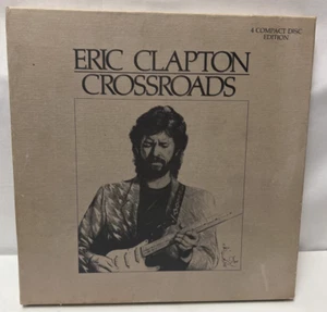 ERIC CLAPTON Crossroads 1988 4-CD Boxed Set Box with Book No CD's - Picture 1 of 10