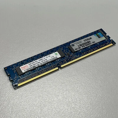 Hynix 2GB DDR3 RAM PC3-10600 1333MHz non-ECC Unbuffered CL9 HMT125U7TFR8C-H9 - Image 1 of 4