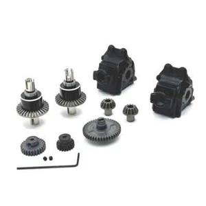 Metal Gearbox Differential Motor Gears For Wltoys 144001 RIaarIo XDKJ-001 Rc Car - Picture 1 of 14