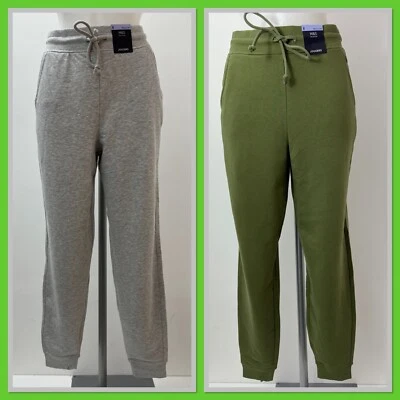 Ladies Ex M&S Joggers  With Pockets  In Three Lengths Two Colours Size 6-18 - Image 1 of 4