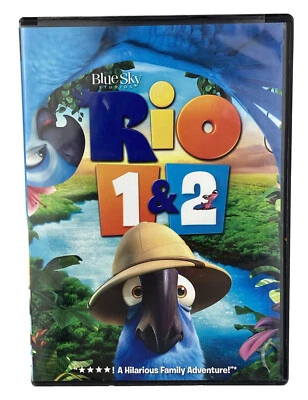 Rio 1 & 2 (DVD, 2014, 2-Disc Set) - Image 1 of 4