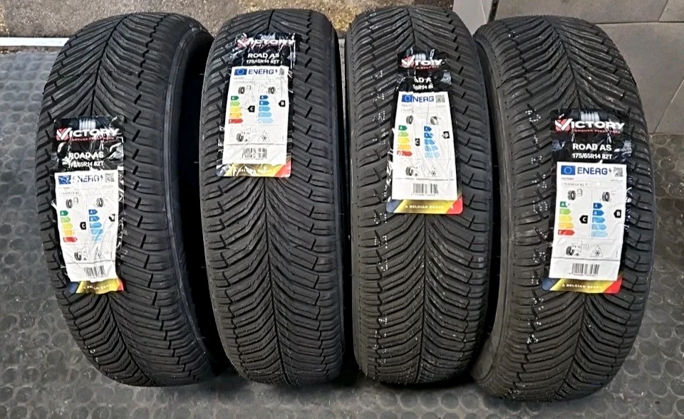 175 65 R 14 82T  4 PNEUMATICI AUTO GOMME 4 STAGIONI M+S VICTORY DOT2025 NUOVI - Immagine 1 di 4