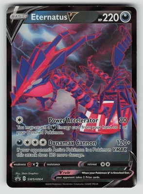 Eternatus V - Promo SWSH: Sword & Shield Promo Cards SWSH064 NM - Image 1 of 2