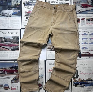 Carhartt Hose Herren 36 x34 Relaxed Fit Double Knee Canvas Carpenter 102802-918 - Bild 1 von 14