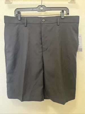 Мужские шорты для гольфа GRAND SLAM PERFORMANCE 38 с расширяемой талией новые с ценниками черные UPF 50 - Изображение 1 из 4