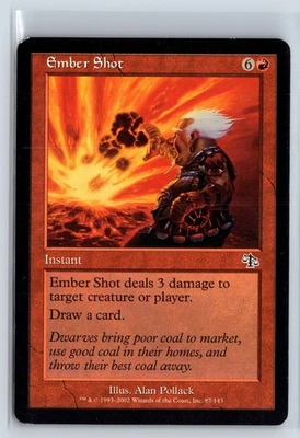 (3x) EMBER SHOT - Judgment – MTG Magic the Gathering Card - Common - Image 1 of 4