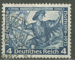 Deutsches Reich 1933 Deutsche Nothilfe Wagner 500 A gestempelt - Picture 1 of 1