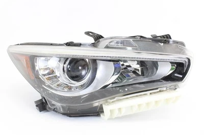 14-17 INFINITI Q50 RIGHT PASSENGER SIDE HEADLIGHT HEAD LIGHT NON ADAPTIVE OEM Foto 1 de 4
