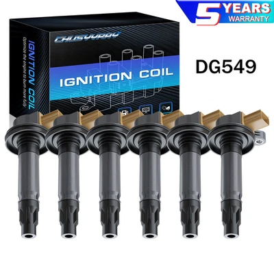 Juego de 6 bobinas de encendido paquete UF646 DG549 para Ford F-150 2011-2016 3,5 L V6 Foto 1 de 4