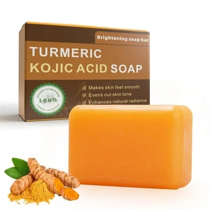 Sapone all'acido cogico e curcuma per macchie scure con acido ialuronico, Vit C&E 100 g ✲ - Foto 1 di 8