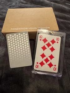 Louis Vuitton FONDATION Playing Card 10 of Diamonds - Brand New - Picture 1 of 1