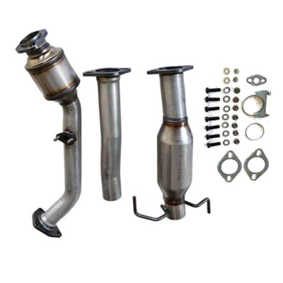 FITS FOR 2001-2004 TOYOTA TACOMA 2.4L FRONT & REAR CATALYTIC CONVERTER SET - Image 1 of 3