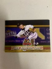 Jack Anderson Card 2018 Modesto Nuts Team Card