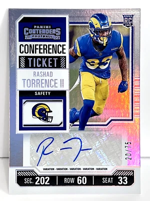 2023 Panini Contenders - Rookie Ticket Conference #192 Rashad Torrence II /75 SP - Image 1 of 2