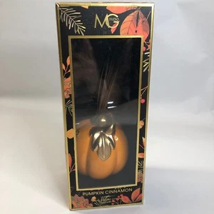 MG Studio Pumpkin Cinnamon Reed Diffuser Hand Crafted Home Fragrance NEW - Picture 1 of 8