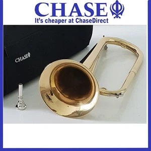 Chase Bugle Army Style Military Horn with Soft Padded Carry Case - Full Outfit ! - Picture 1 of 13
