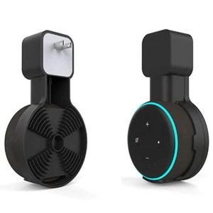 Outlet Wall Mount Holder Stand Socket Hanger For Amazon Echo Dot3rd Gen Speaker~ - Afbeelding 1 van 9