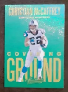 CHRISTIAN McCAFFREY 2018 Absolute #CG-CM Covering Ground Gold Panthers.  C2C - Picture 1 of 3