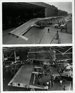 DOUGLAS DC-10 PRODUCTION ORIGINAL VINTAGE 1970 MANUFACTURERS PHOTO FACTORY - Picture 1 of 2
