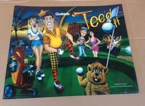 Translite Teed Off Pinball - Imagen 1 de 2