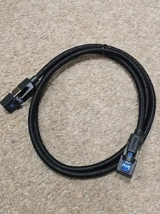 UGREEN Cat8 Flat Ethernet Cable With Braided 1m - Imagen 1 de 3