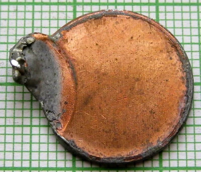 MINT ERROR - FOLD-OVER STRIKE - UNITED STATES 1990's LINCOLN MEMORIAL CENT - Image 1 of 4