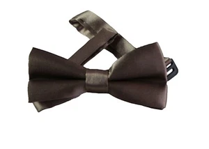 Boys Cafe Bow Tie Little Baby Toddler Kids Adjustable Pretied - Picture 1 of 2