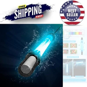 18W Aquarium UV Light for Ponds Pools Fish Tanks Algae Control - Picture 1 of 9
