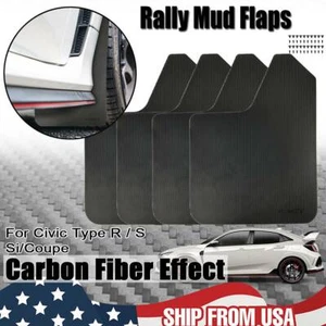 Para Honda Civic Type R Si TypeR guardabarros aletas de barro protectores de salpicaduras aletas de barro rally - Imagen 1 de 8